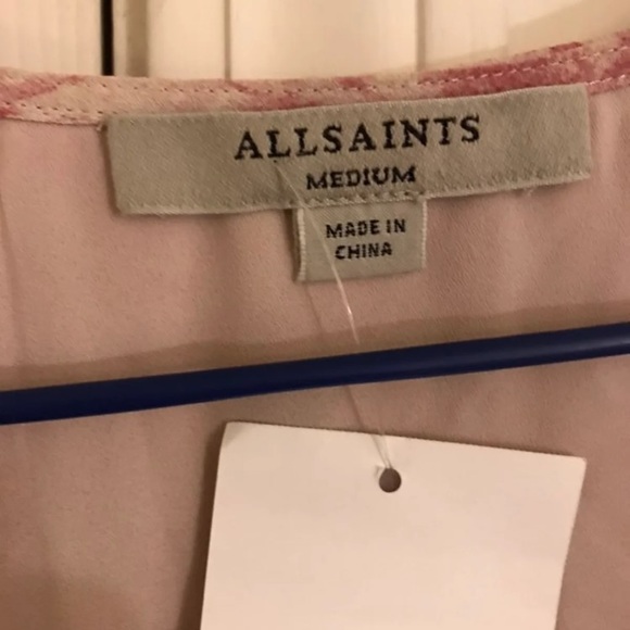 All Saints PRIYA ROSA DRESS - Picture 5 of 7